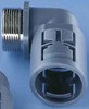 Screw connection for corrugated plastic hose  PA W O G-29P29