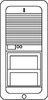 Expansion module for door and video intercom system  008558