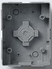 Mounting frame for door station 1 Plastic 016701