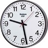 Wall clock Sub-clock Analogue, arabic figures Glass 5009240