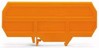 Endplate and partition plate for terminal block Orange 209-191