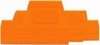 Endplate and partition plate for terminal block Orange 280-304