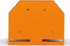 Endplate and partition plate for terminal block Orange 283-302