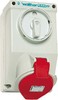CEE socket outlet, disconnectable, with fuse 16 A 5 AA110