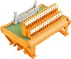 Single- and multi-pole terminal strip  0224361001