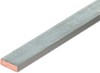 Neutral busbar 10x3 mm Steel 0438000000