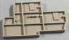 Endplate and partition plate for terminal block Beige 1070000000