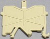Endplate and partition plate for terminal block Beige 0485560000